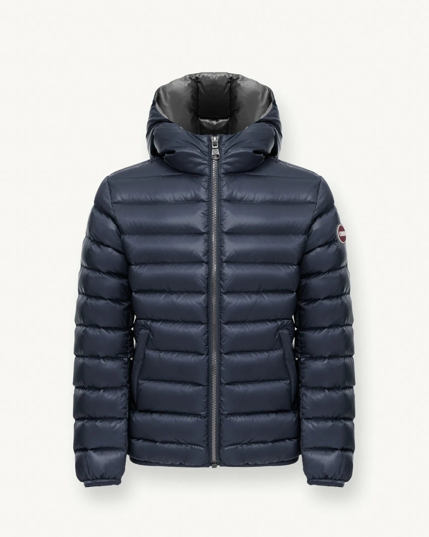 Piumino Colmar blu con cappuccio fisso