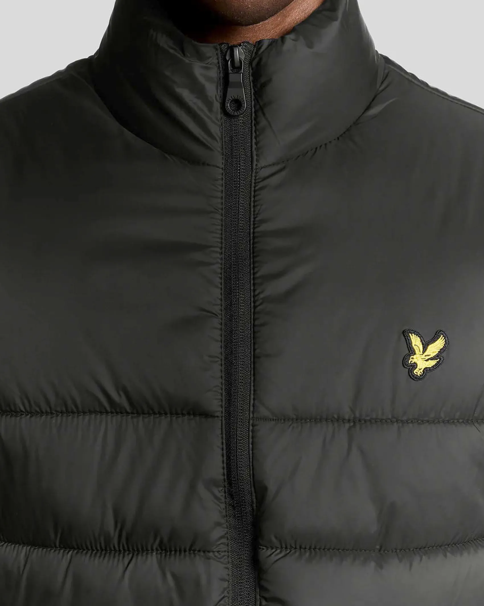 Piumino gilet 100 grammi Lyle & Scott nero