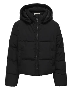 Piumino Kids Only nero con cappuccio