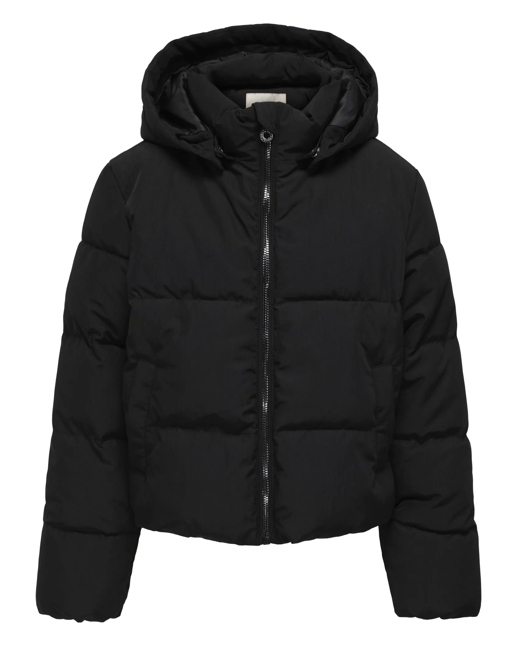 Piumino Kids Only nero con cappuccio