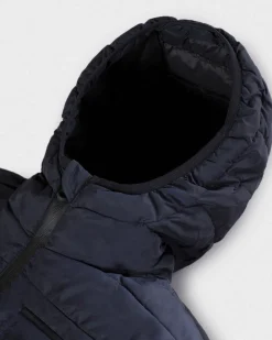 Piumino Refrigiwear Josh Jacket blu con cappuccio