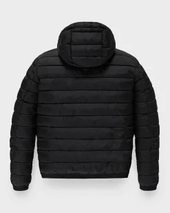 Piumino Refrigiwear Josh Jacket nero con cappuccio