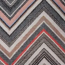 Plaids in misto lana a fantasia chevron multicolor