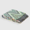 Plaids Plume in misto lana a fantasia chevron multicolor