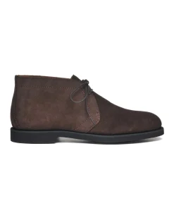 Polacchino Sebago Lawton marrone in pelle scamosciata