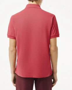 Polo corallo classic fit L.12.12 in petit piqué