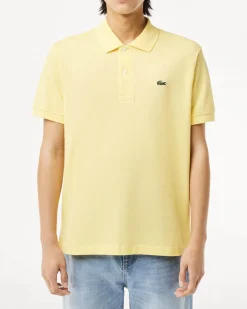 Polo gialla classic fit L.12.12 in petit piqué