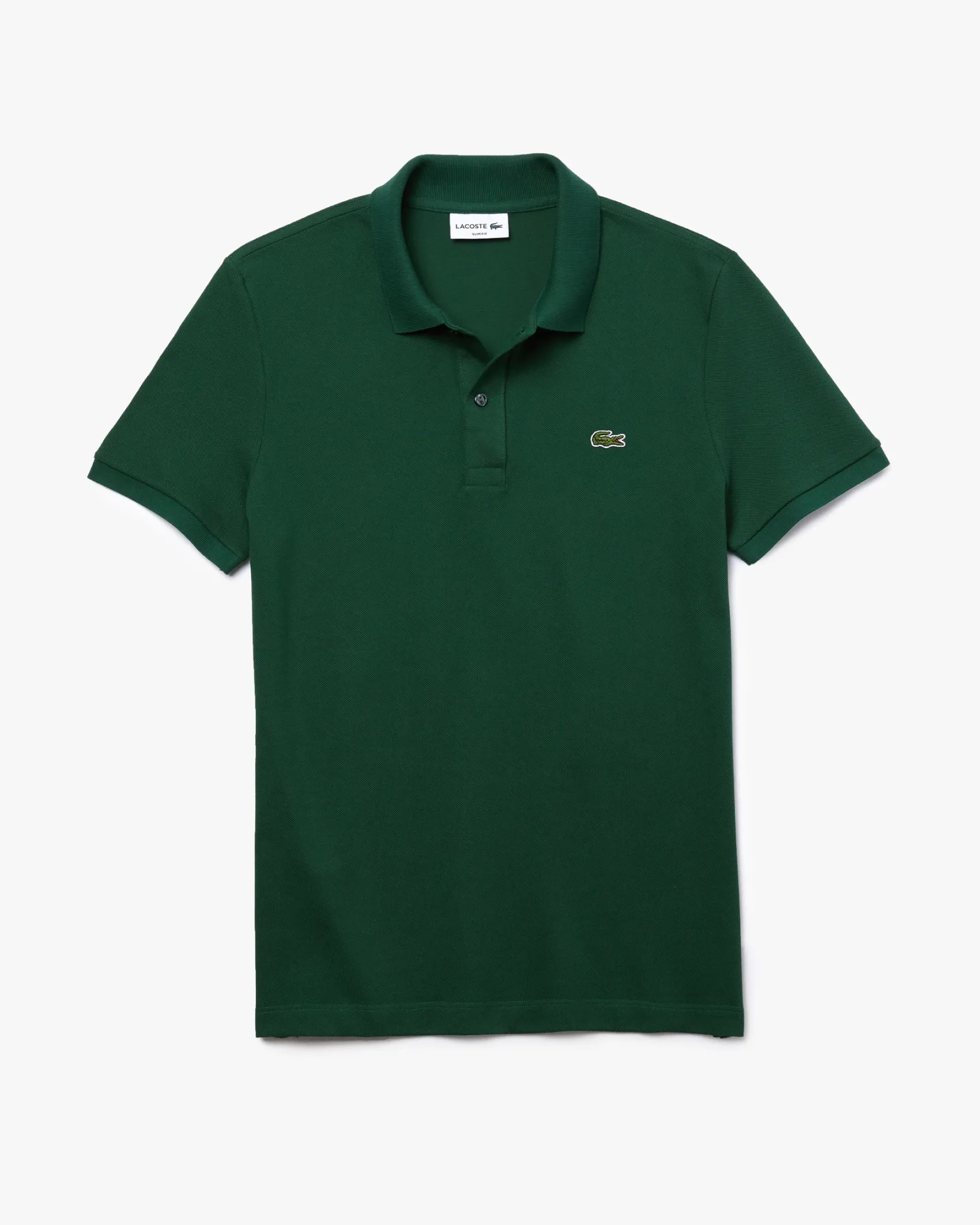 Polo verde slim fit PH4012 in petit piqué