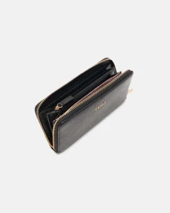 Portafogli Liu Jo Accessories nero effetto bottalato in rilievo