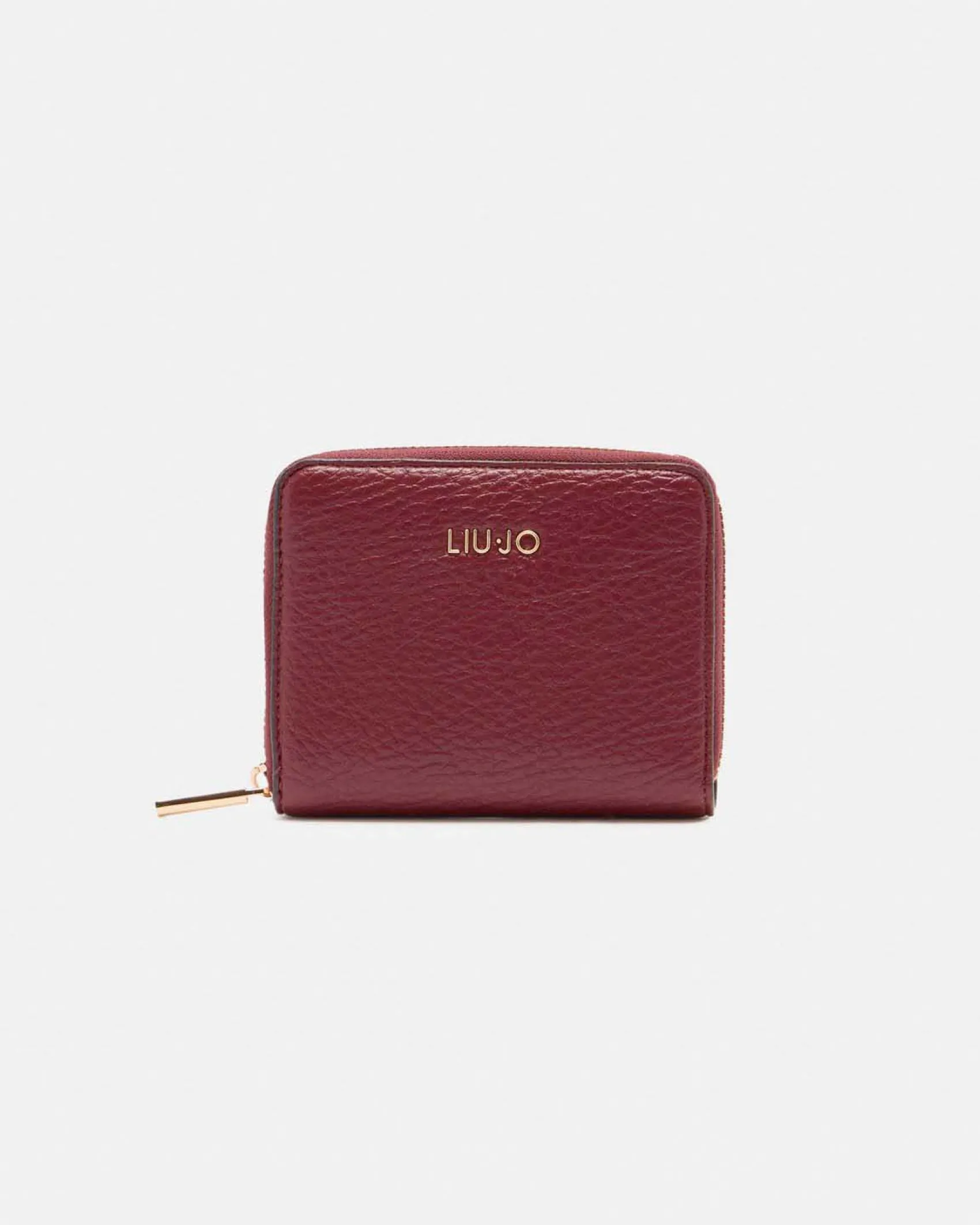Portafoglio Liu Jo Accessories bordeaux effetto pelle in rilievo