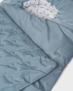Sacco ovetto azzurro con nuvolette
