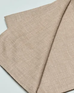 Sciarpa Cachemire Line beige in puro cachemire