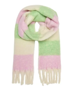 Sciarpa Kids Only multicolor pastello con frange