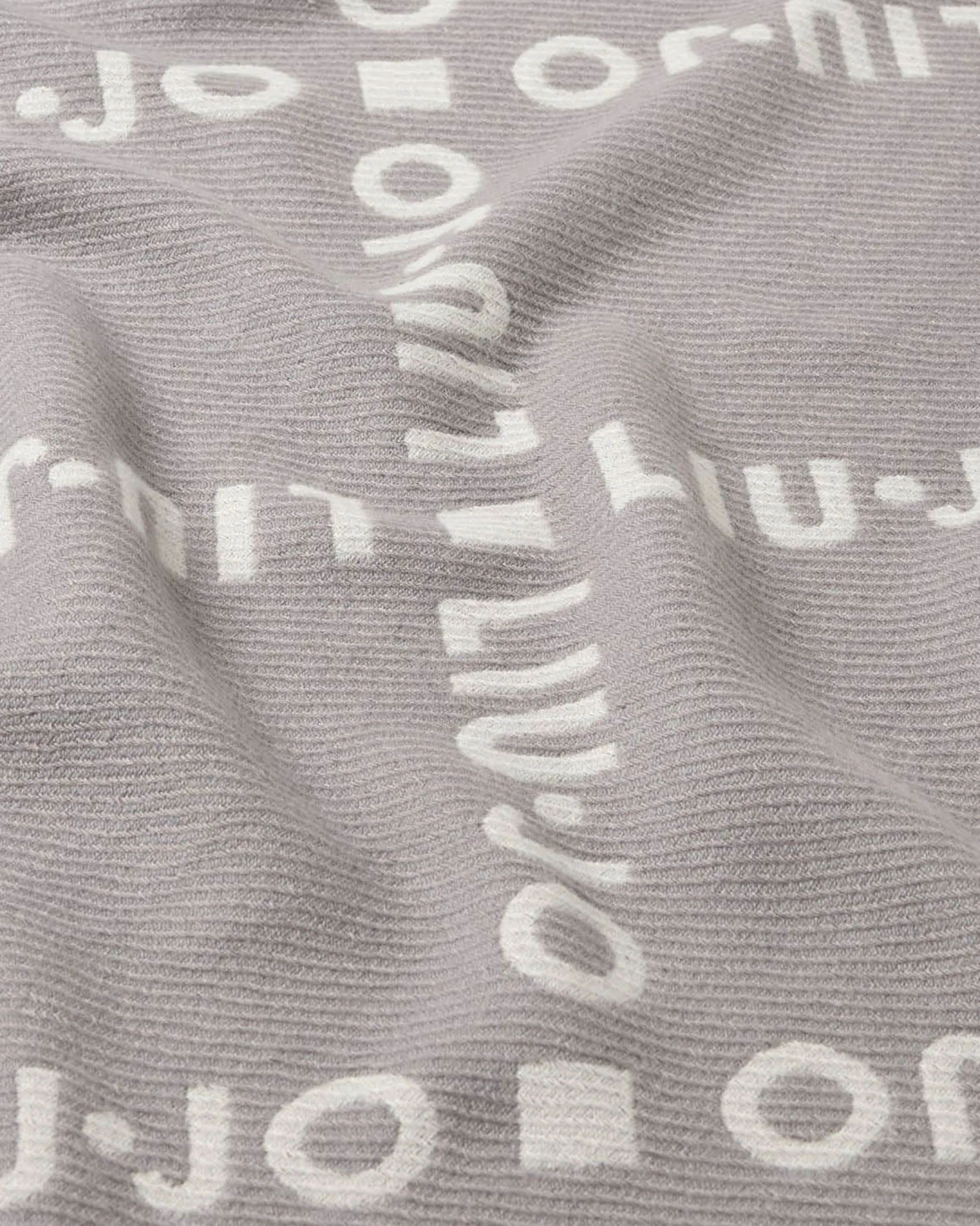 Sciarpa Liu Jo Accessories grigia in viscosa con logo in rilievo