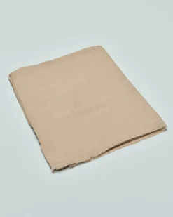 Sciarpa Raja beige tinta unita in pura lana