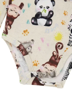 Set Guess cinque pezzi tema animaliin puro cotone