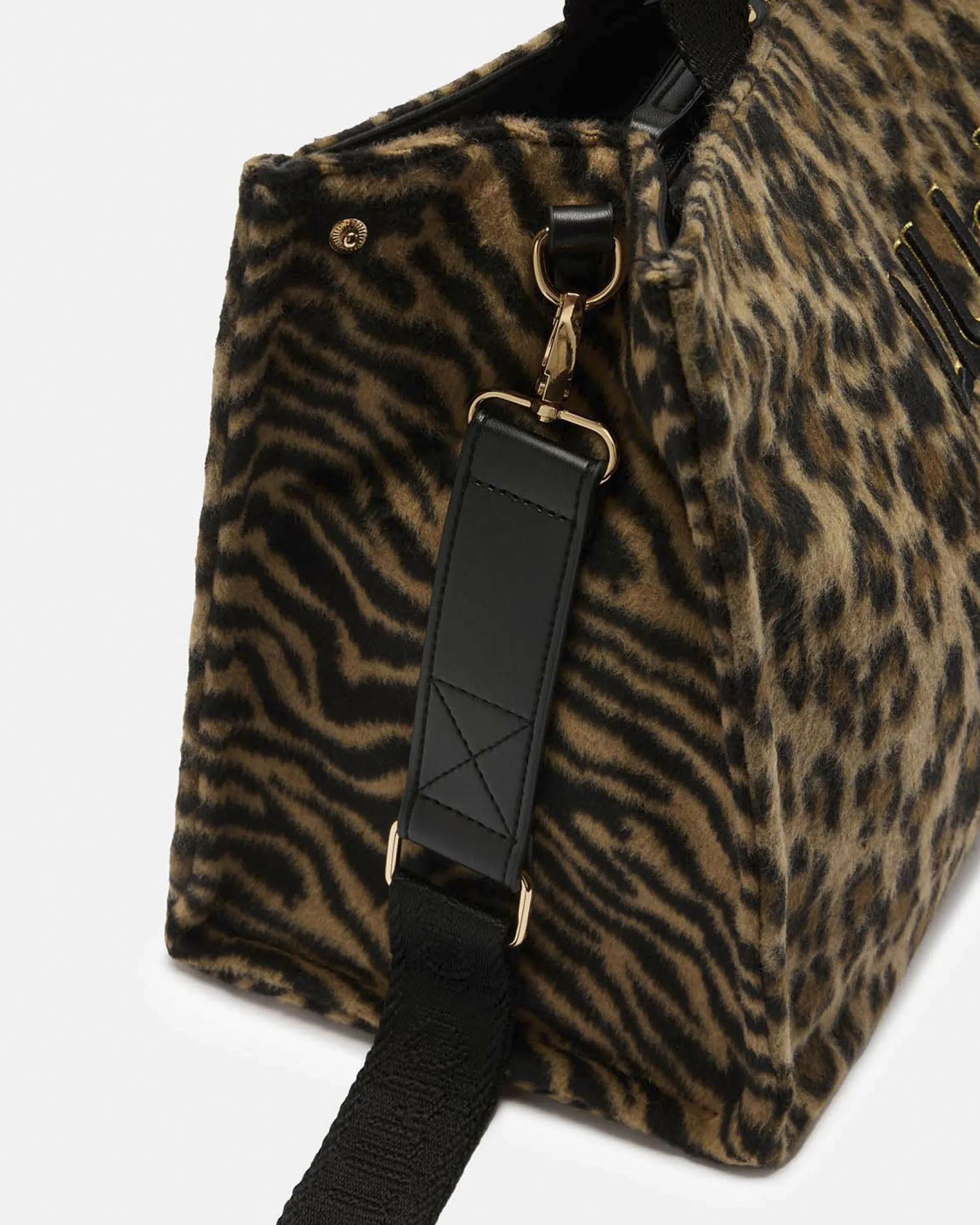 Shopping bag Liu Jo Accessories animalier con logo in rilievo