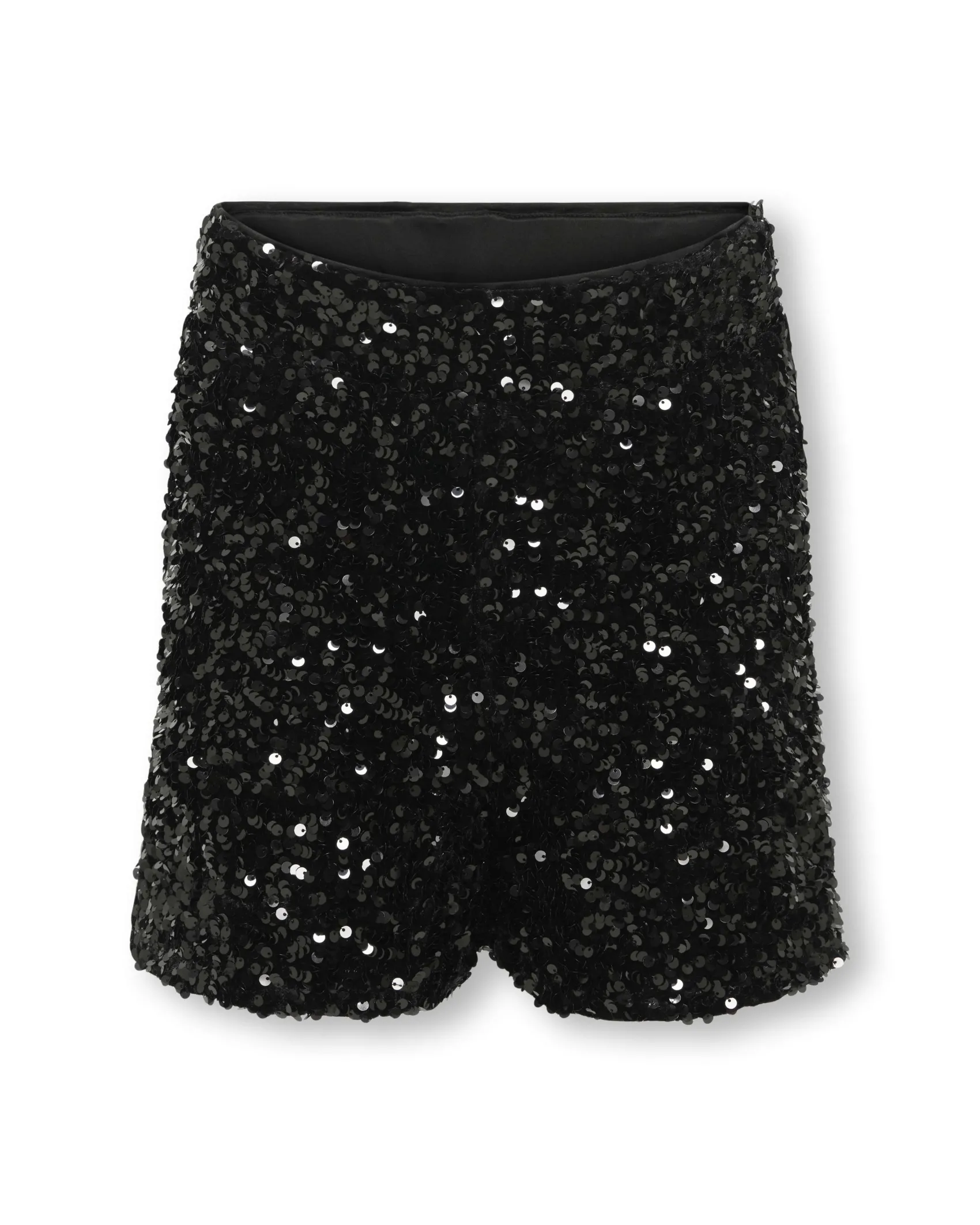 Short Kids Only nero con paillettes