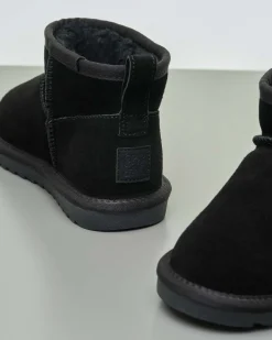 Stivaletto Colors of california nero in pelle scamosciata