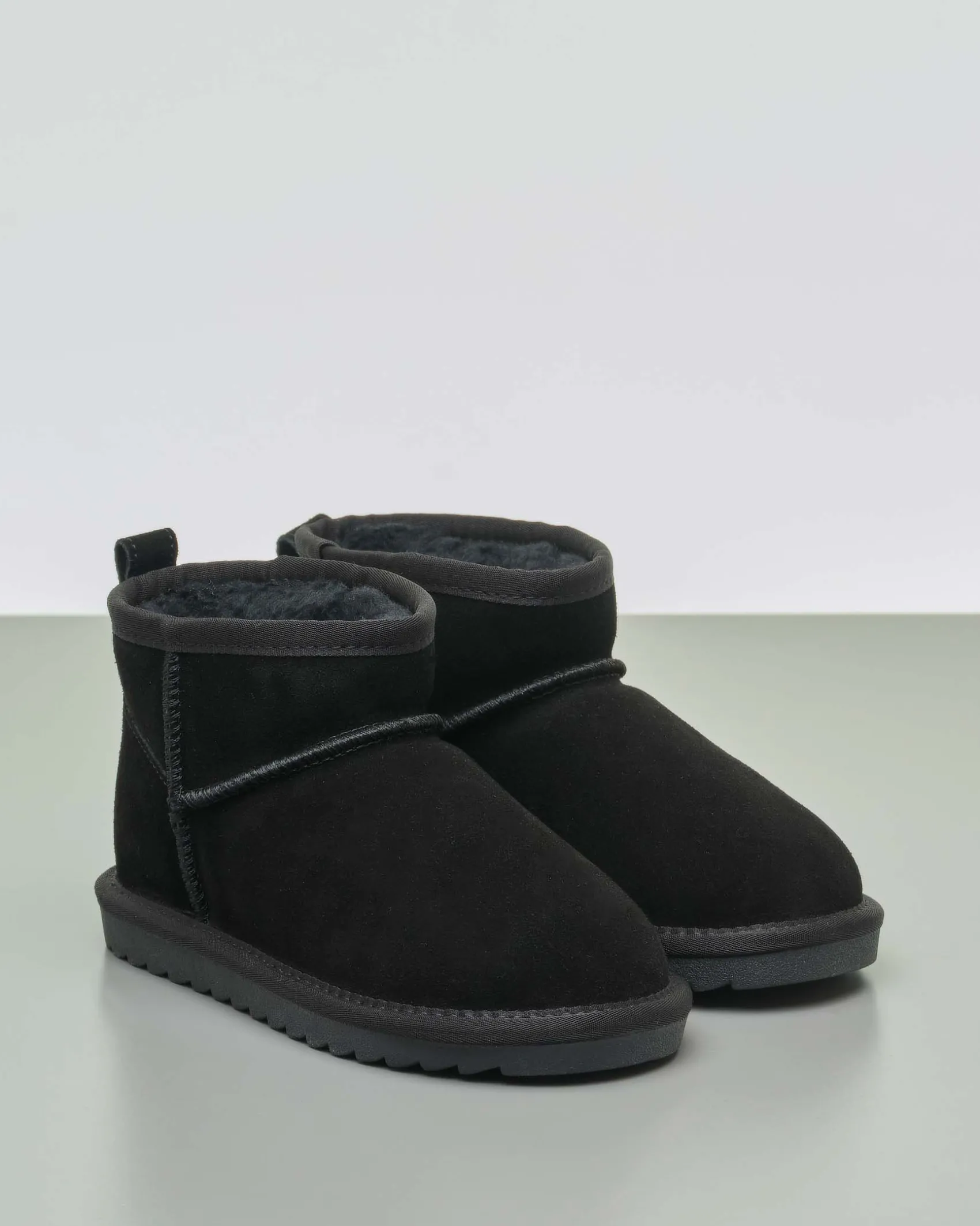Stivaletto Colors of california nero in pelle scamosciata