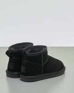 Stivaletto Colors of california nero in pelle scamosciata