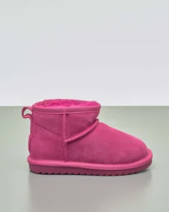 Stivaletto Colors of california fucsia in pelle scamosciata