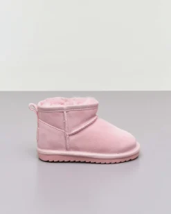 Stivaletto Colors of california inpelle scamosciata rosa