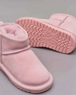 Stivaletto Colors of california inpelle scamosciata rosa