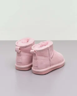 Stivaletto Colors of california inpelle scamosciata rosa