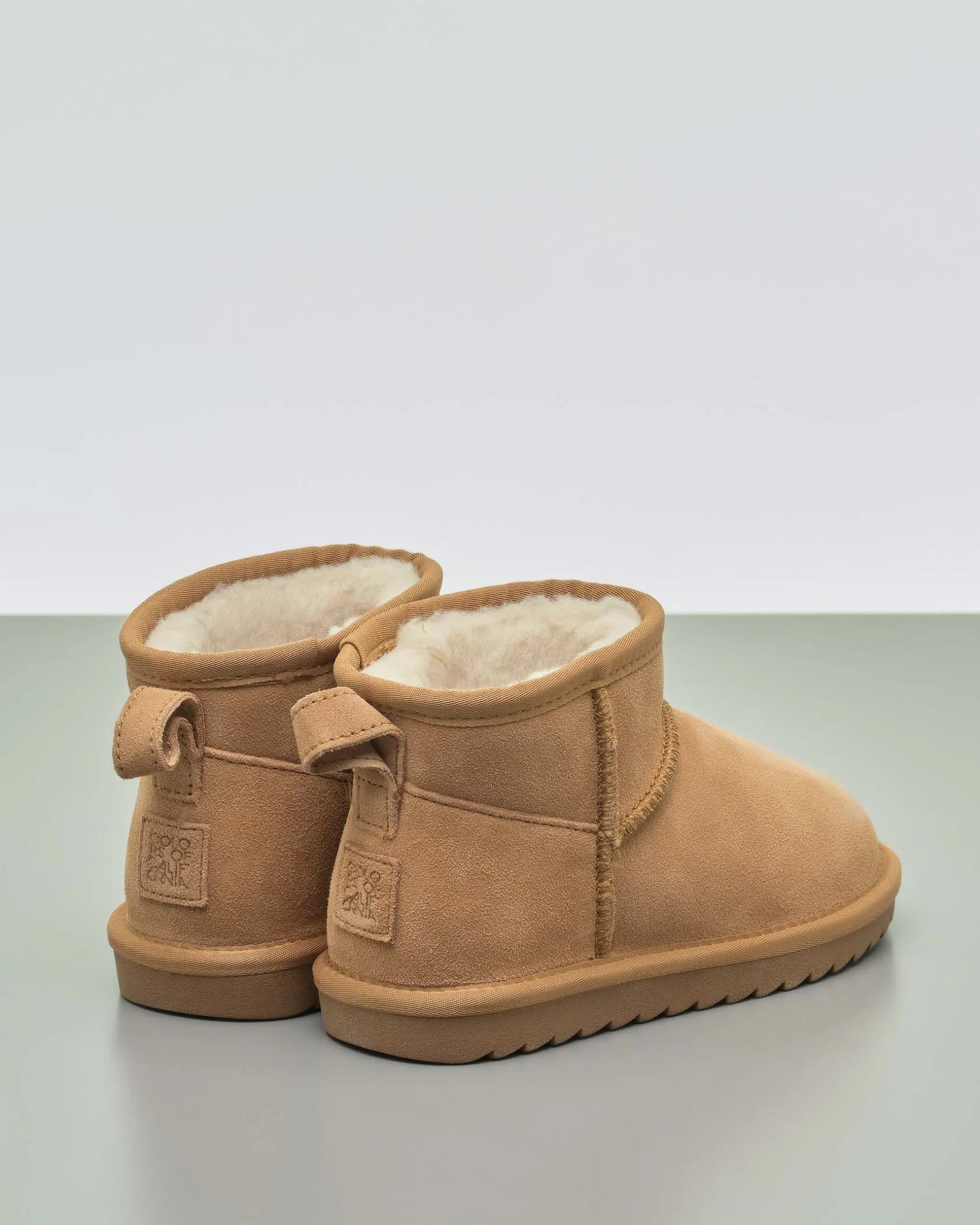 Stivaletto Colors of california color cammello in pelle scamosciata