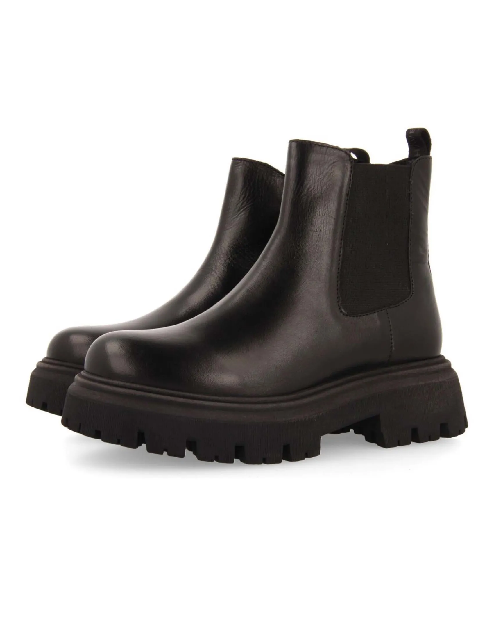 Stivaletto Gioseppo nero Hetland Chelsea in pelle