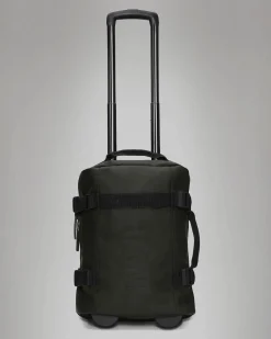 Texel Cabin Bag Mini Rains verde militare in tessuto impermeabile effetto gommato