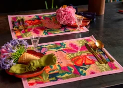 Tovagliette americane Kiriku con stampa floreale multicolor