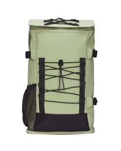 Trail Mountaineer Bag Rains verde salvia in tessuto tecnico impermeabile effetto gommato