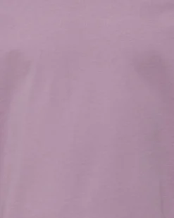 T-shirt Kids Only color malva a maniche lunghe con scritta I am my own muse