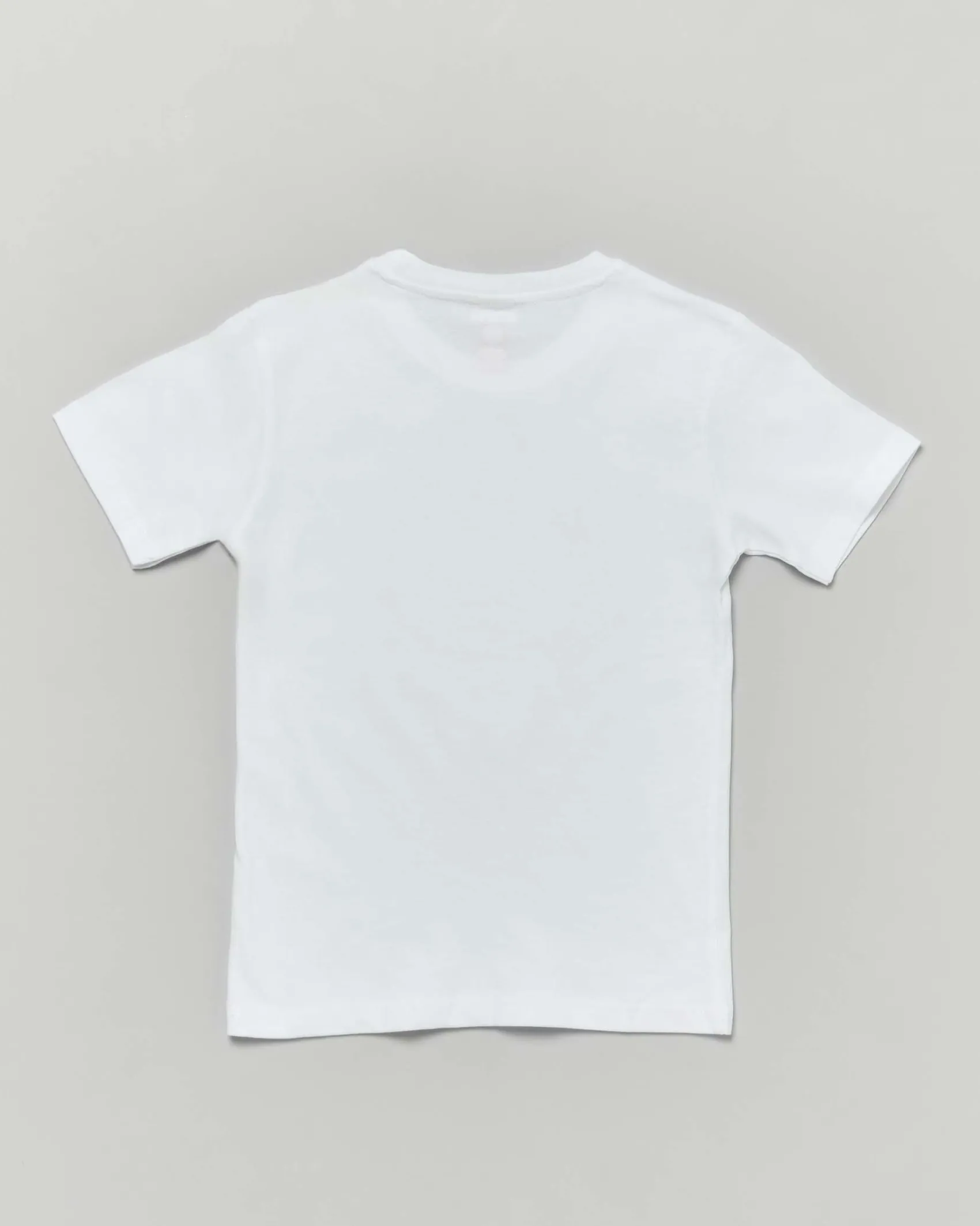 T-shirt Mousse bianca in cotone con stampa Labubu unicorno