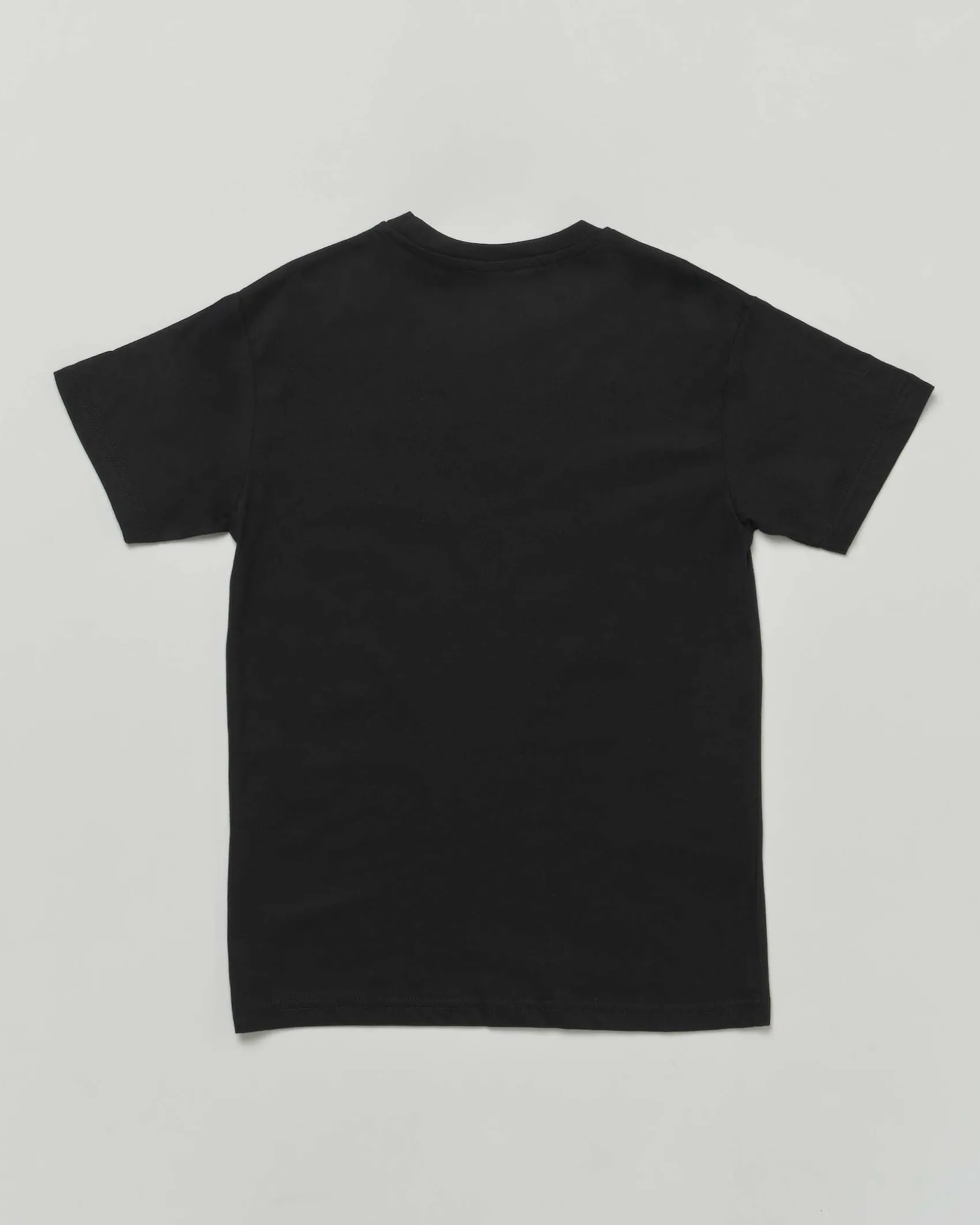 T-shirt Mousse nera in cotone con stampa Labubu verde acqua