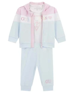 Tuta Guess con body in puro cotone multicolor
