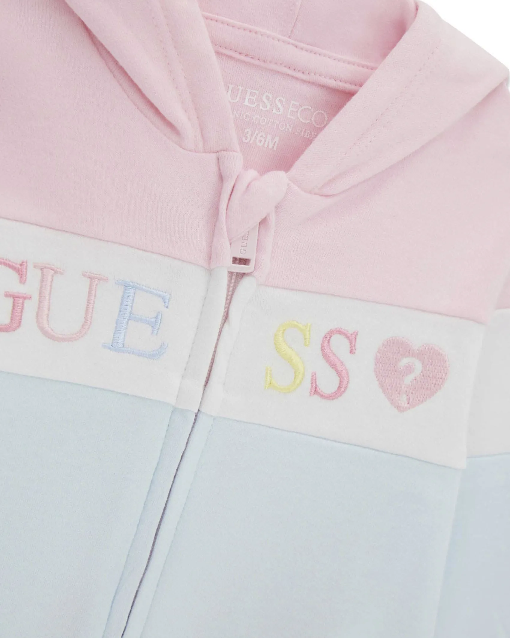Tuta Guess con body in puro cotone multicolor