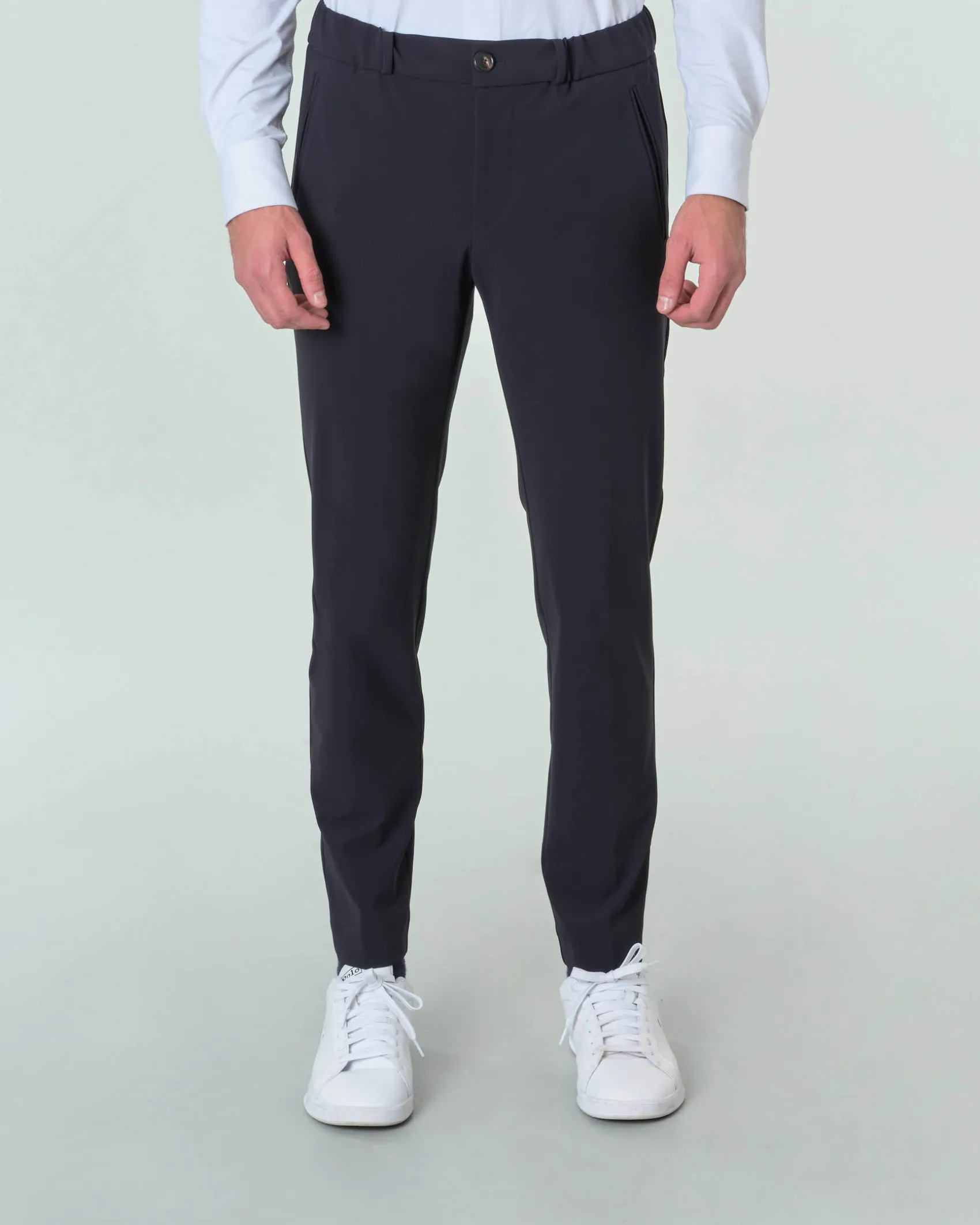 Winter Chino Jo R.R.D. blu in tessuto tecnico stretch