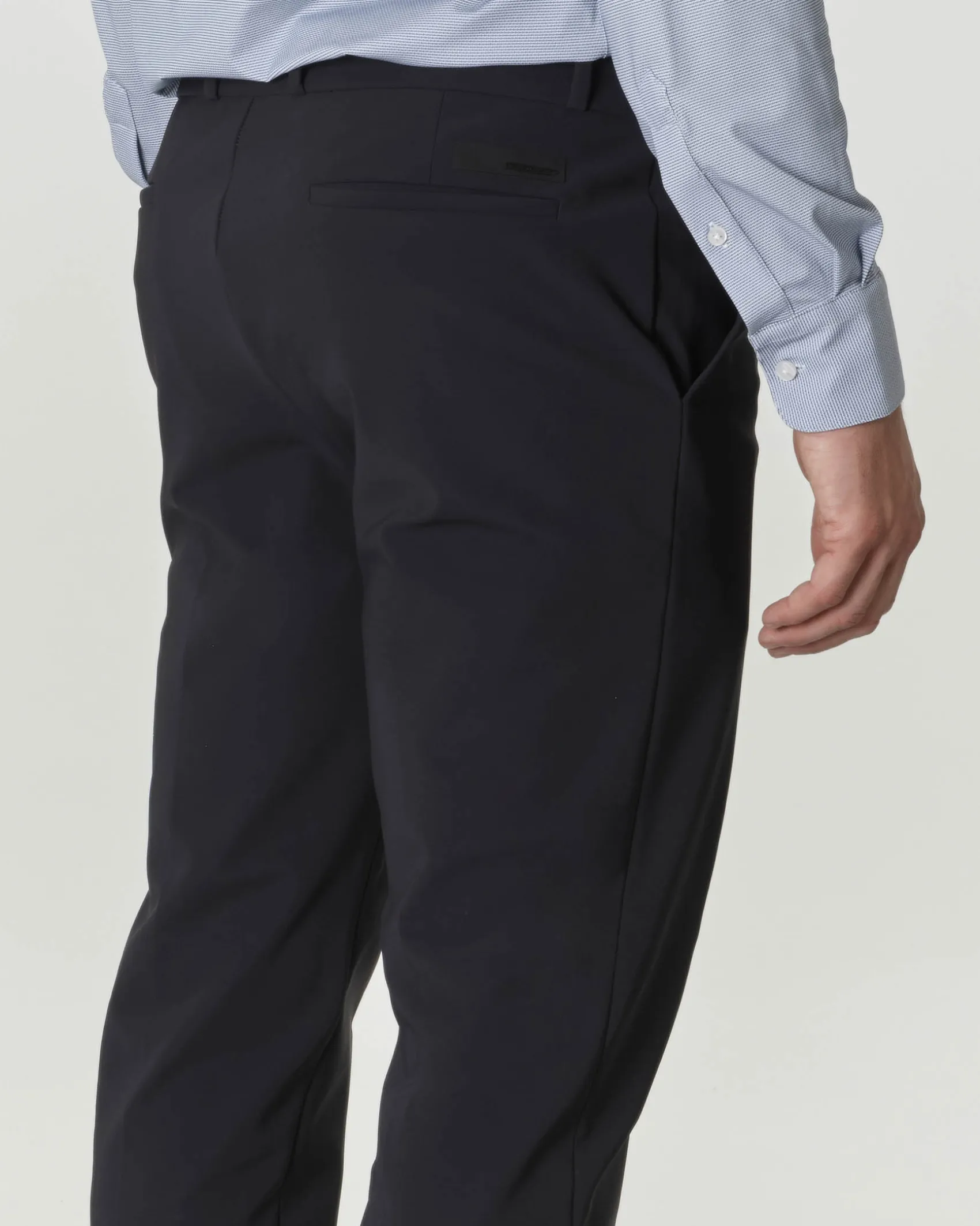 Winter Chino R.R.D. blu in tessuto tecnico stretch