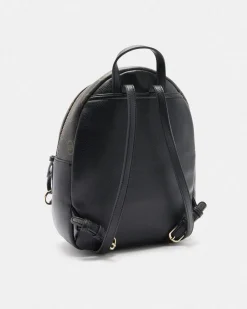 Zaino Liu Jo Accessories nero in similpelle con dettaglio in rilievo